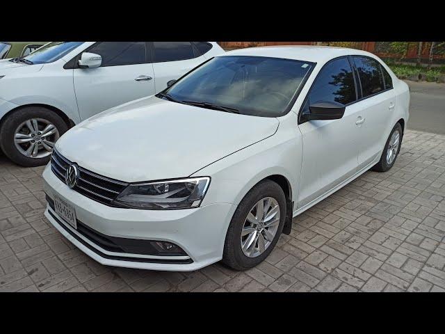 Перетяжка руля Volkswagen Jetta. Padding steering Volkswagen Jetta.2015.Banner of inside of the car