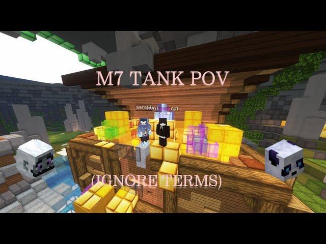 M7 Tank POV ft worst possible terms | Hypixel  Skyblock