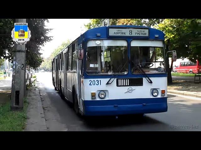 Черкаський тролейбус- ЗиУ-6205 №2031 пофарбували 14.08.2015 / Cherkasy trolleybus- ZiU-6205 №2031