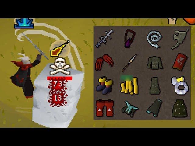 Loot from 30 days of Pking from scratch (Finale)