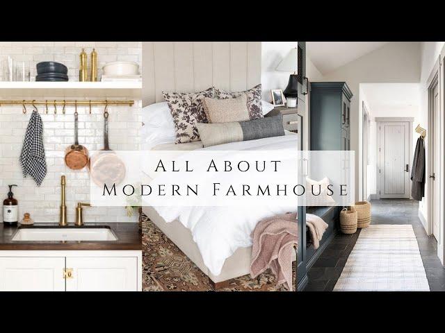 All About Modern Farmhouse Design Style