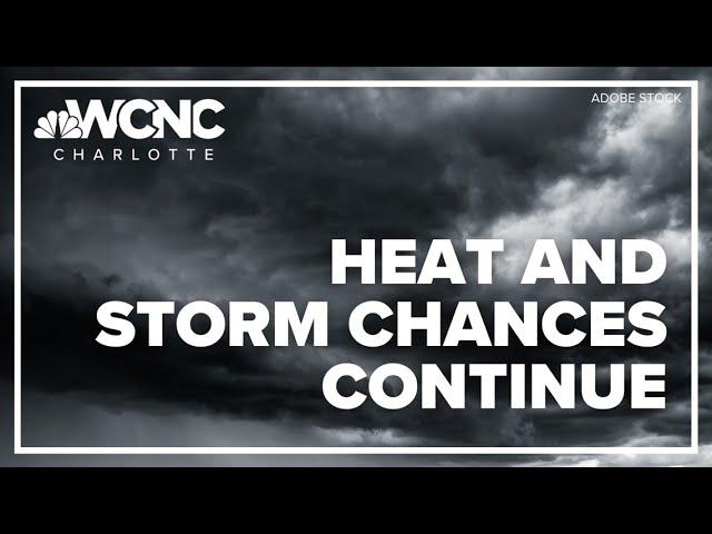 Forecast: Heat and storm chances continue Saturday