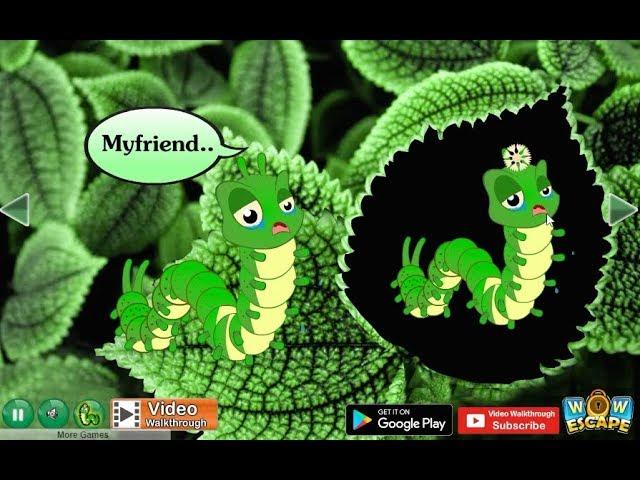 Wonder Worm Leaf Forest Escape walkthrough Wowescape..