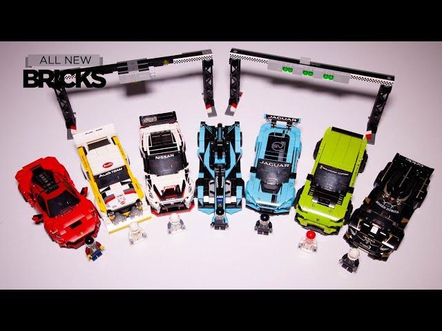 Lego Speed Champions All Sets from the January 2020 Wave