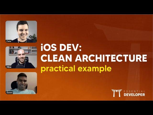 iOS DEV: Clean architecture practical example | ED Clips