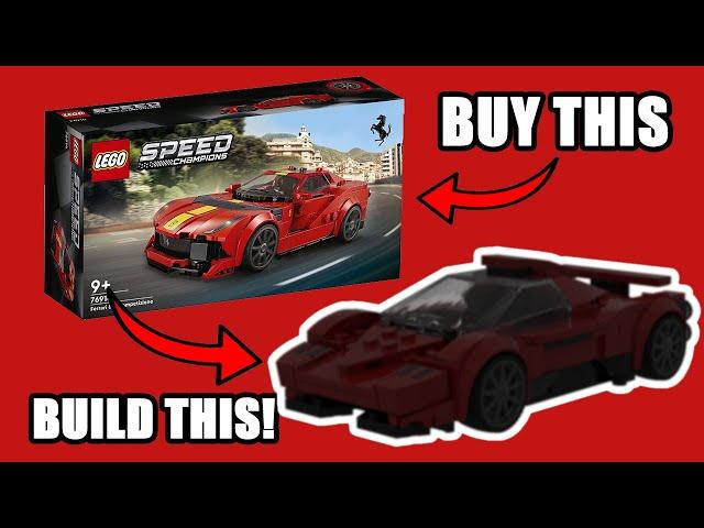 TOP 10 Alternate Builds for Lego Speed Champions set 76914 Ferrari 812 Competizione