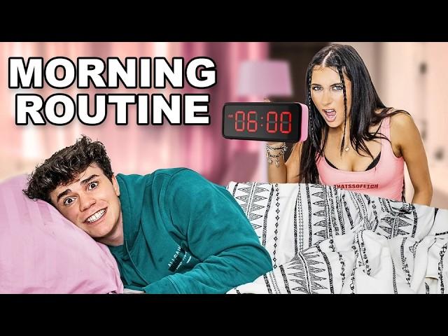 I Tried My GIRLFRIENDS Morning Routine