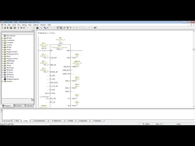 How to make a PID Controller with FB41 in Simatic Manager