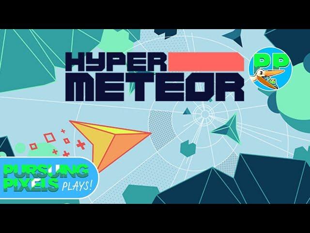 AMAZING Neo Retro Arcade Smash 'em Up // Let's Play HYPER METEOR