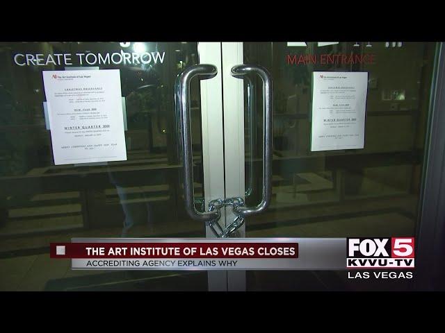 Art Institute of Las Vegas closes doors for good