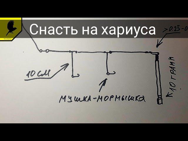 Снасть на хариуса на которую всегда бешеный клёв!!! СХЕМА ОСНАСТКИ