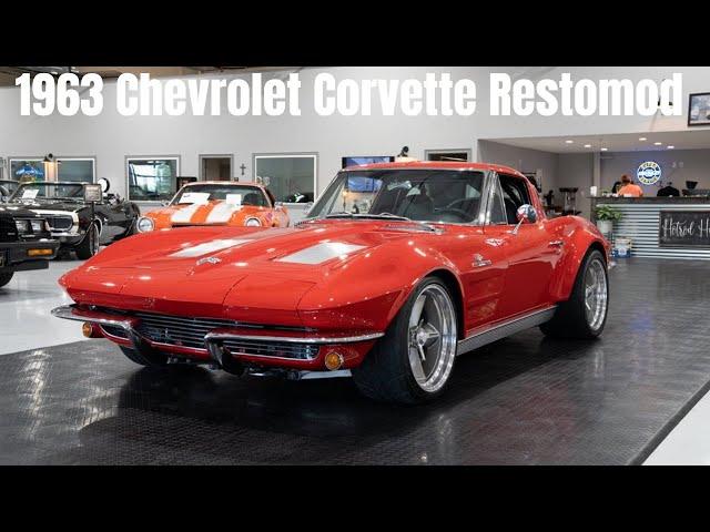 1963 Chevrolet corvette LS7 Restomod walk-around and driving video 4K. Available here at Burnyzz!