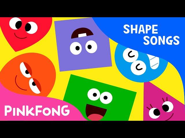 Shapes Are All Around | Shape Songs | PINKFONG Songs