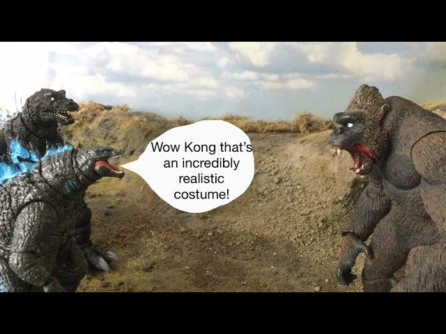 Godzilla Halloween stop motion special