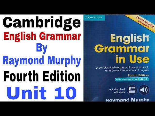 Cambridge English Grammar Unit 10 by Raymond Murphy | Cambridge English Grammar by English Family 87