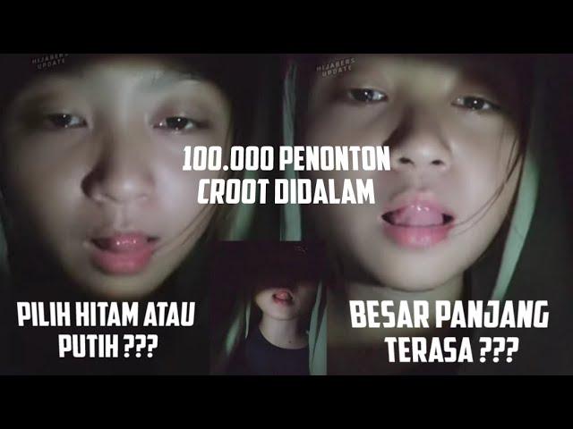 TIKTOK JILBAB MENDESAH SAMBIL MENJULURKAN LIDAHNYA - NGOBROL ASIK !! PEMERSATU BANGSA !!