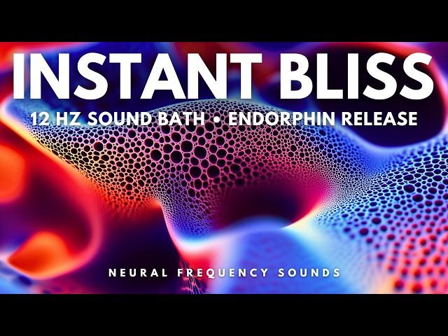 Endorphin Rush 12 Hz • Instant Mood Uplift | Meditation for Natural Happiness