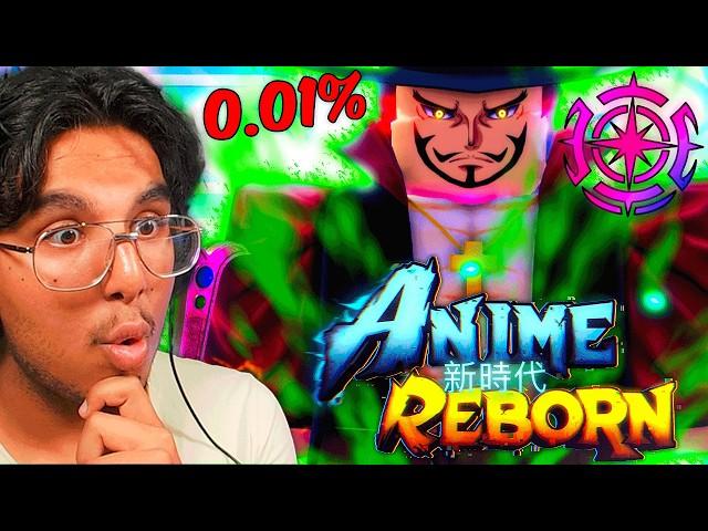 Getting 0.01% Miracle MIHAWK in Roblox Anime Reborn!