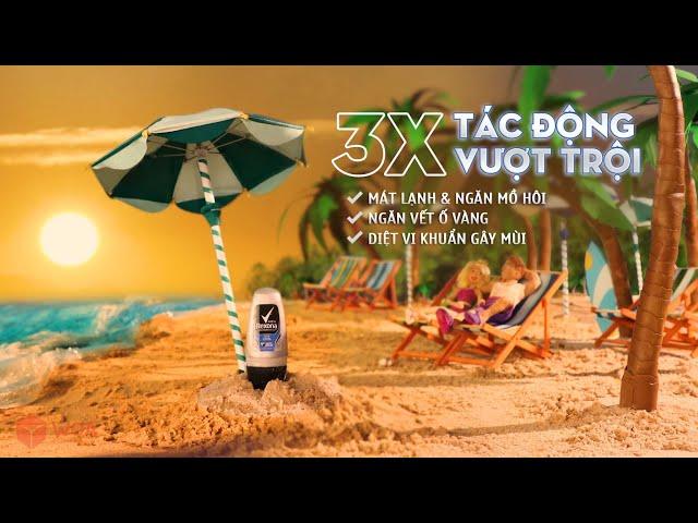 Project 03: Lăn khử mùi cho nam - 3x Tác động vượt trội - StopMotion TVC