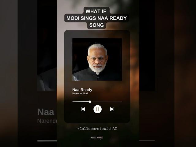 Modi singing | na ready song | leo movie | Funny