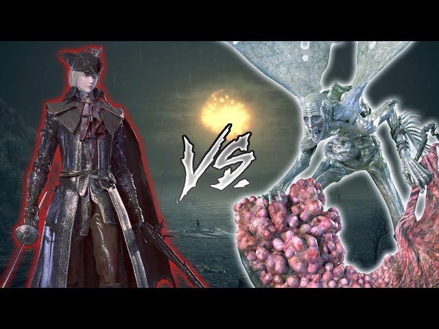 Lady Maria VS Orphan of Kos (Bloodborne Boss VS Boss Mod)