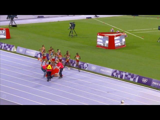 Beatrice Chebet Women's 10,000m Gold Medal at Olympic Paris, Unconscious accident on Track & Field