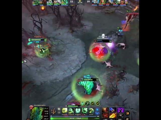 Necrophos farming instant 2500goldsThis feeling so good #shorts #dota2 #Rampage #Dota2gameplay