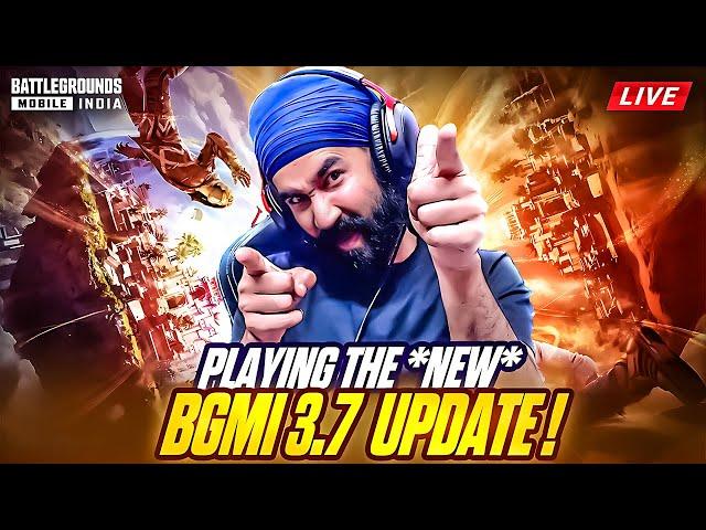 LEARNING 3.7 UPDATE : BGMI LIVE | PUBG LIVE