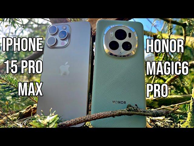 iPhone 15 Pro Max vs Honor Magic6 Pro Camera Comparison