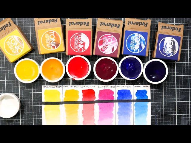 What are these? TONIC Large Pan Watercolor Review