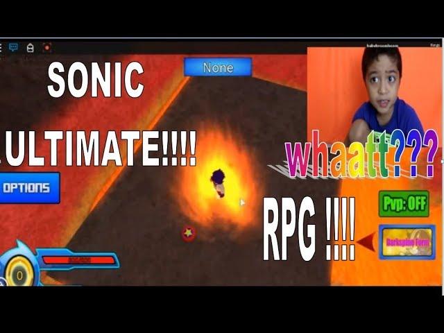 DON'T JUDGE ME! MY FIRST EPISODE - BUT IM NOT A NOOB! ROBLOX - SONIC ULTIMATE RPG - @imagamermaster