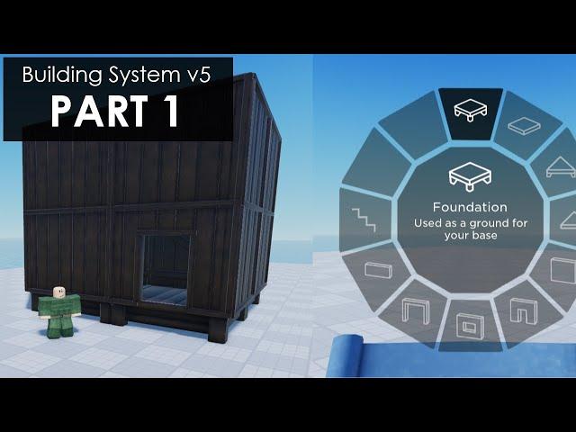 Roblox: Rust Building System V5 Part 1