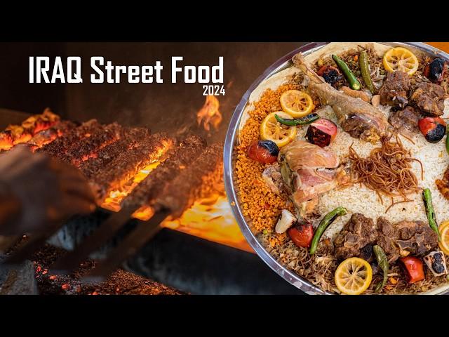 IRAQ! Kebab Street Food in Slemani 2024 | Amazing Kurdish Traditional Food