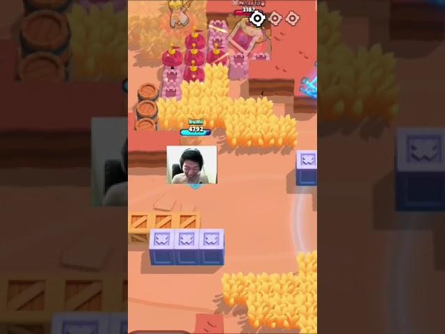 Bro got Trapped #brawlstars #brawl #superbrawl #supercell #supercellgame #meme #rage