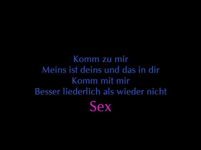 Rammstein - Sex (Lyrics)