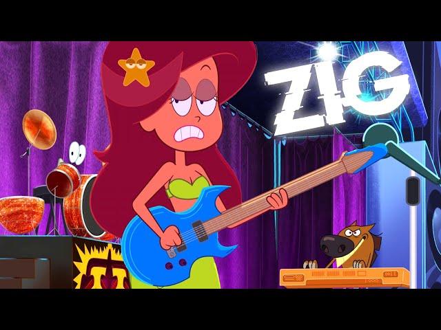 Zig & Sharko | Rock band (S03E37) BEST CARTOON COLLECTION | New Episodes in HD