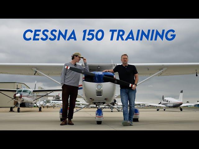 Cessna 150 Flight Training: 3 Touch-and-Go's