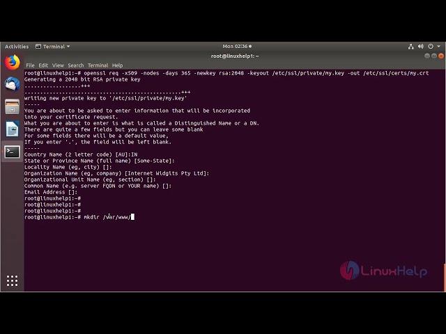 Installation SSL Certificate on Ubuntu/Linuxmint/Debian to Secure Apache