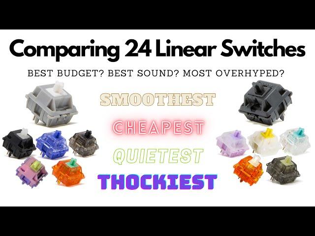 Ultimate Linear Switch Comparison (ft. Zakus, Epsilons, CJs, Oil Kings, and 20 more)