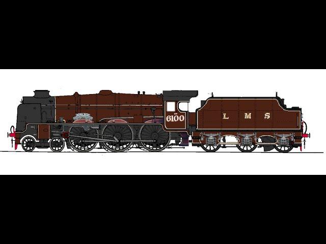 LMS 6100 "Royal Scot" from Crew to Skegness via North America