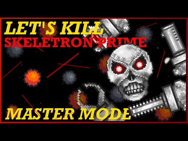 How to EASILY Beat MASTER MODE Skeletron Prime in Terraria 1.4!!