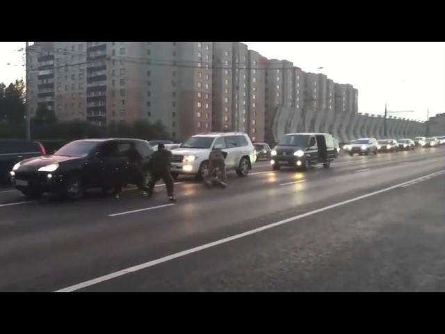 Russian special forces arresting chechen criminals.