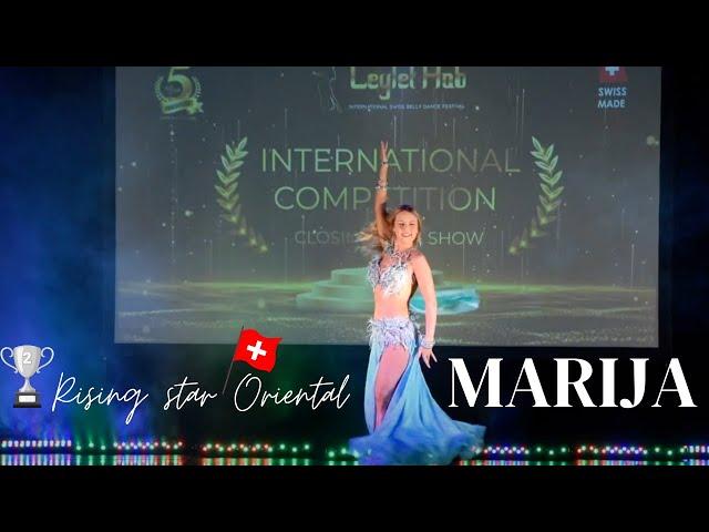 Leylet Hob Belly Dance Festival  - Marija - Rising star oriental performance - 