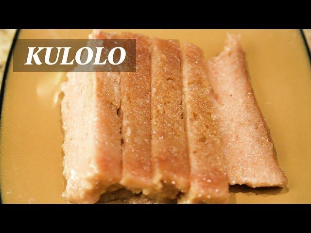 How to Make Hawaiian Dessert - Kulolo (Taro Pudding)