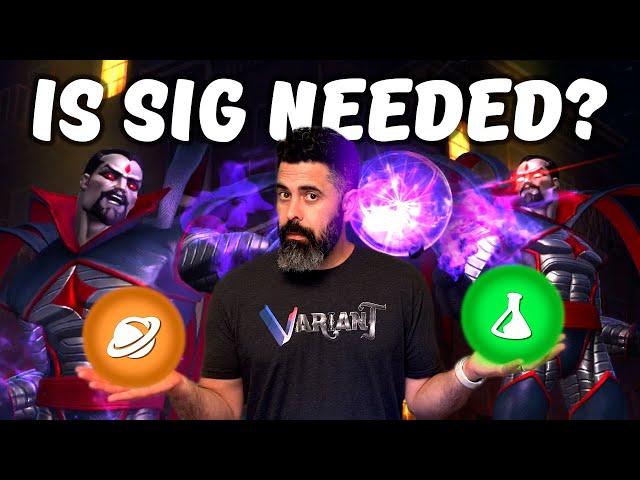 Sinister's Sig is Broken (Literally & Figuratively) - Does Mister Sinister Need to be Awakened MCoC