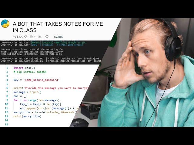 Coding My Subscribers Weirdest Automation Ideas (Python)