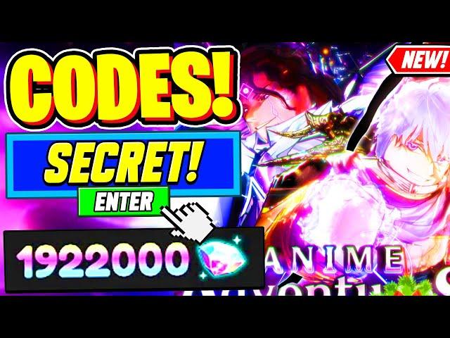 ️New️ ALL WORKING CODES For Anime Adventures December 2024 - Roblox Anime Adventures Codes 2024