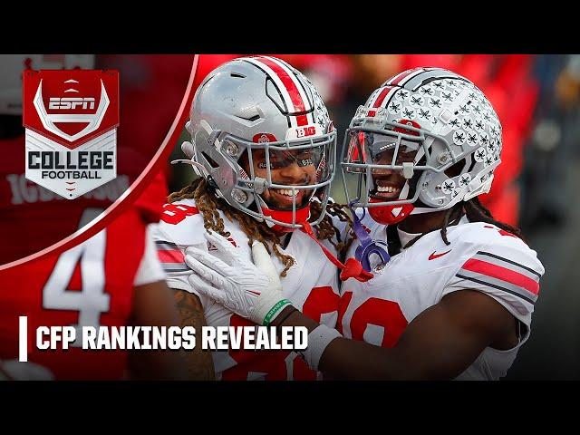  CFP RANKINGS REVEALED  Do you agree with the Top 8?  | ESPN College Football