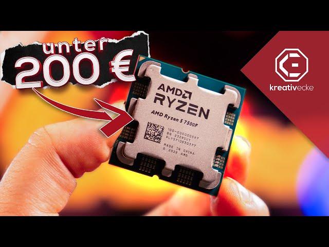 Der NÄCHSTE Schlag ins GESICHT für INTEL! Ryzen 5 7500F! Beste Gaming CPU unter 200 Euro!