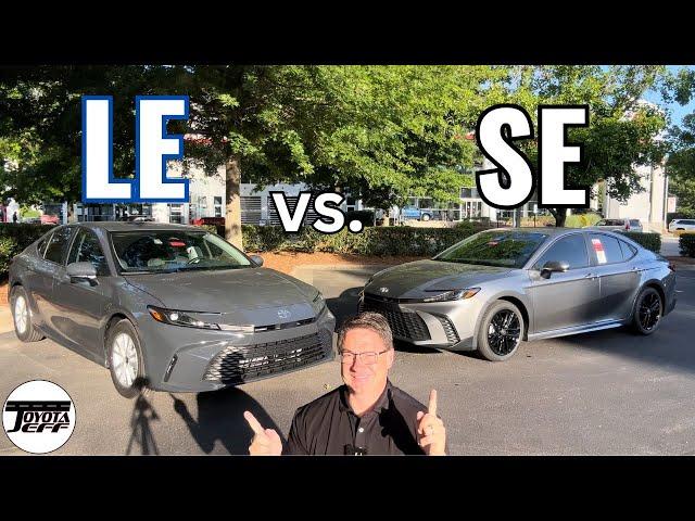 2025 Camry LE vs SE: it's a Next-Gen Battle!